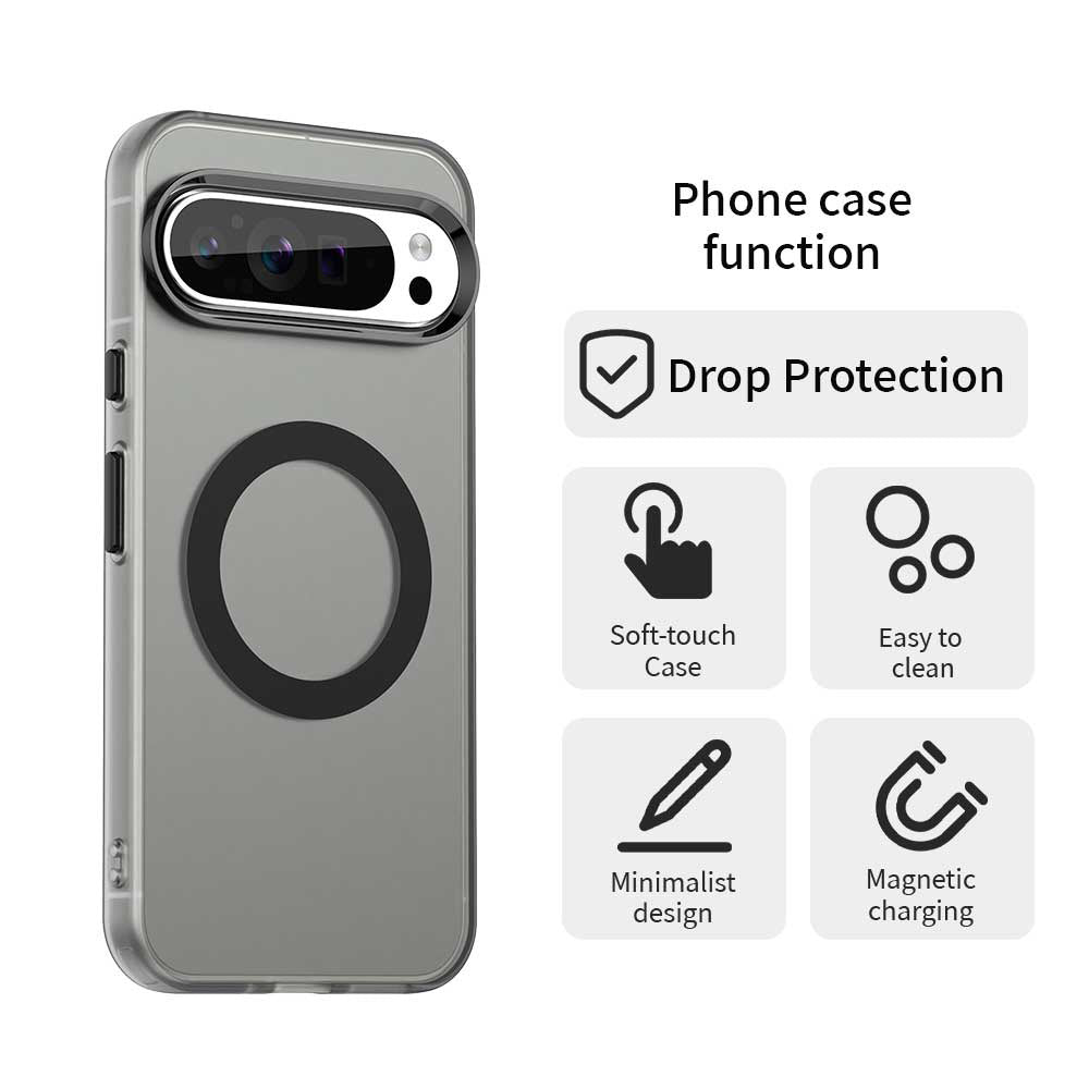 MagSafe-deksel for Google Pixel 10 Pro XL, Techsuit, CandyCase, Svart