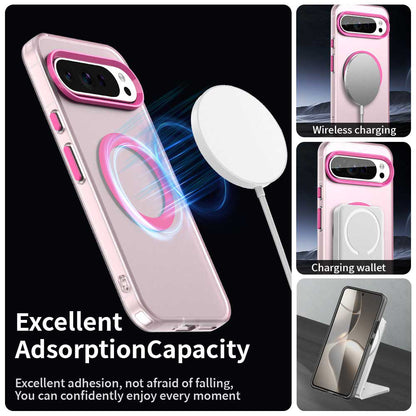 MagSafe-deksel for Google Pixel 10 Pro XL, Techsuit, CandyCase, Rosa