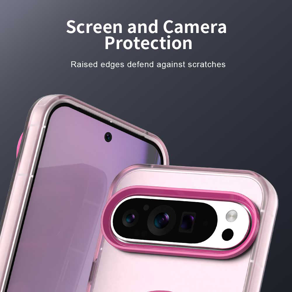 MagSafe-deksel for Google Pixel 10 Pro XL, Techsuit, CandyCase, Rosa
