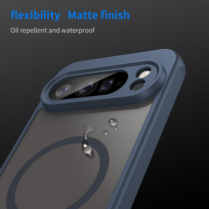MagSafe-deksel for Google Pixel 10 Pro XL, Techsuit, HaloFrost II, Marineblå