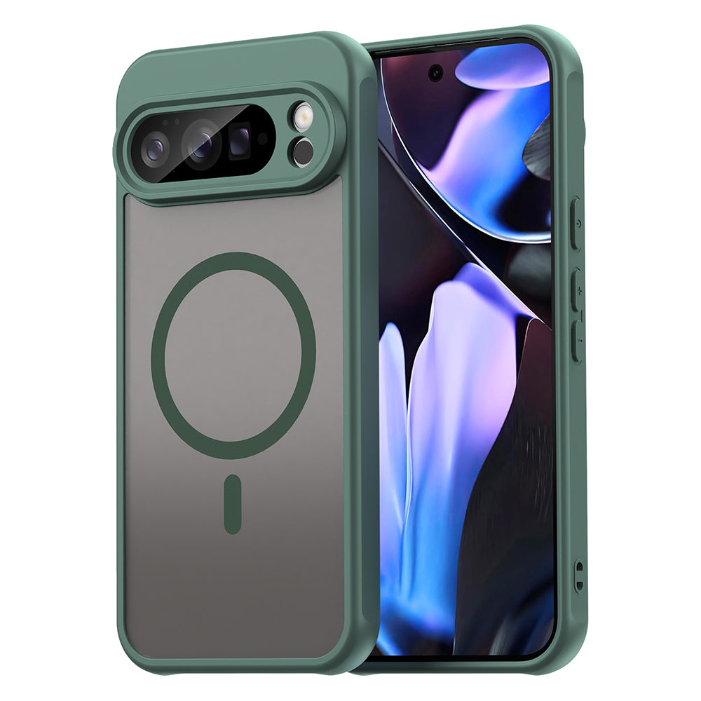 MagSafe-deksel for Google Pixel 10 Pro XL, Techsuit, HaloFrost II, Grønn
