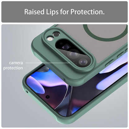 MagSafe-deksel for Google Pixel 10 Pro XL, Techsuit, HaloFrost II, Grønn