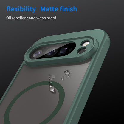 MagSafe-deksel for Google Pixel 10 Pro XL, Techsuit, HaloFrost II, Grønn