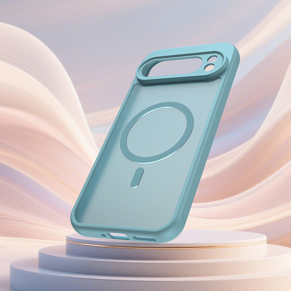 MagSafe-deksel for Google Pixel 10 Pro XL, Techsuit, HaloFrost II, Lys Grønn