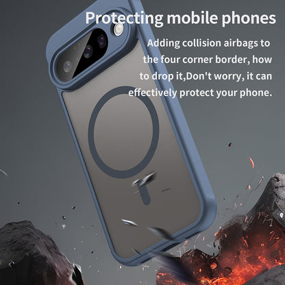 MagSafe-deksel for Google Pixel 10, Techsuit, HaloFrost II, Marineblå