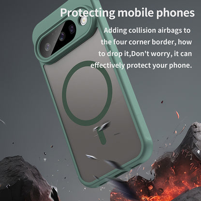 MagSafe-deksel for Google Pixel 10, Techsuit, HaloFrost II, Grønn