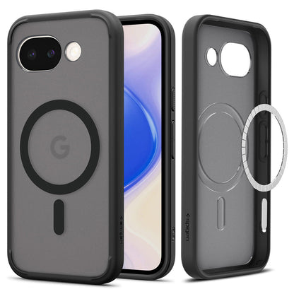 MagSafe-deksel for Google Pixel 10a, Spigen, Ultra Hybrid, Satin Black ACS11278