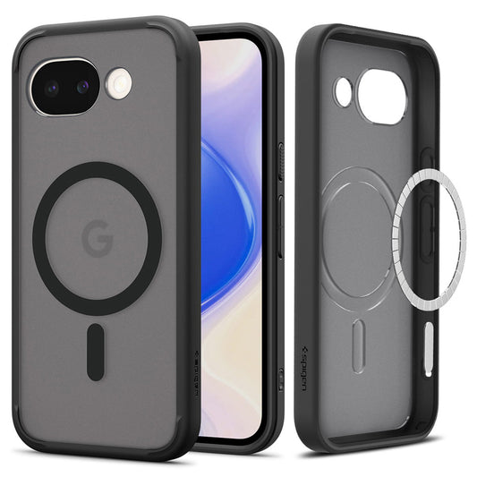MagSafe-deksel for Google Pixel 10a, Spigen, Ultra Hybrid, Satin Black ACS11278