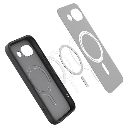 MagSafe-deksel for Google Pixel 10a, Spigen, Ultra Hybrid, Satin Black ACS11278