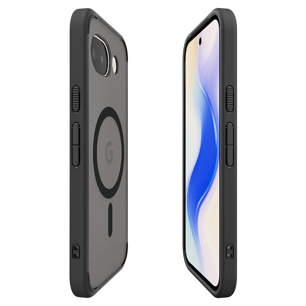MagSafe-deksel for Google Pixel 10a, Spigen, Ultra Hybrid, Satin Black ACS11278