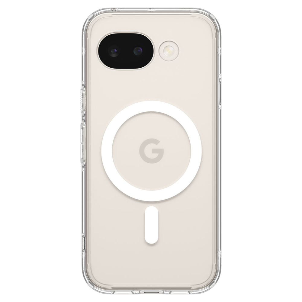 MagSafe-deksel for Google Pixel 10a, Spigen, Ultra Hybrid, Transparent Hvit ACS11276
