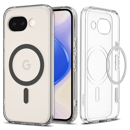 MagSafe-deksel for Google Pixel 10a, Spigen, Ultra Hybrid, Transparent Grå ACS11277