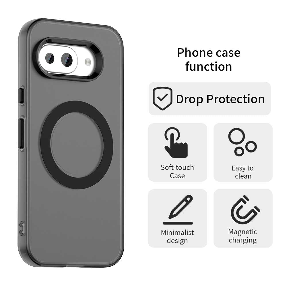 MagSafe-deksel for Google Pixel 10a, Techsuit, CandyCase, svart