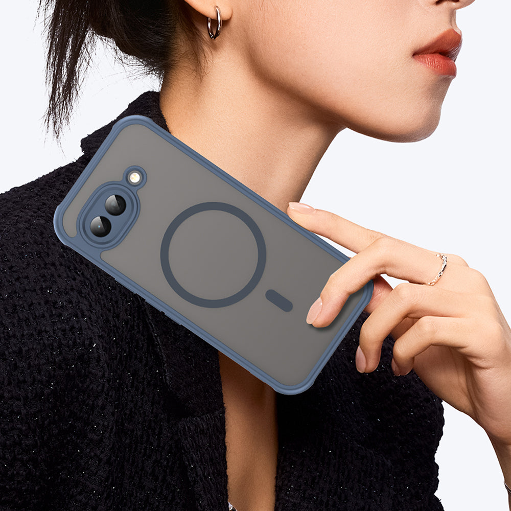 MagSafe-deksel for Google Pixel 10a, Techsuit, HaloFrost II, Marineblå