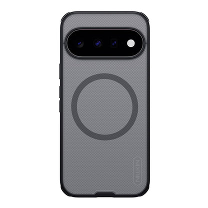 MagSafe-deksel til Google Pixel 11, Nillkin Super Shield Pro, svart, gjennomsiktig med satengfinish