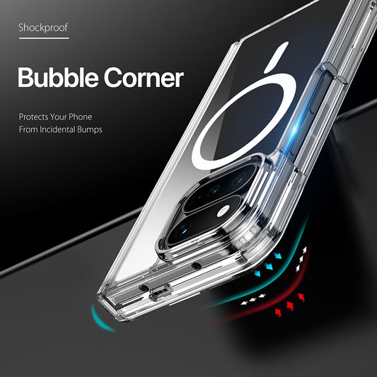 MagSafe-deksel for Google Pixel 11 Pro Fold, DUX DUCIS, Klar, Transparent