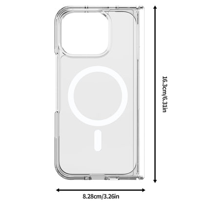 MagSafe-deksel for Google Pixel 11 Pro Fold, DUX DUCIS, Klar, Transparent