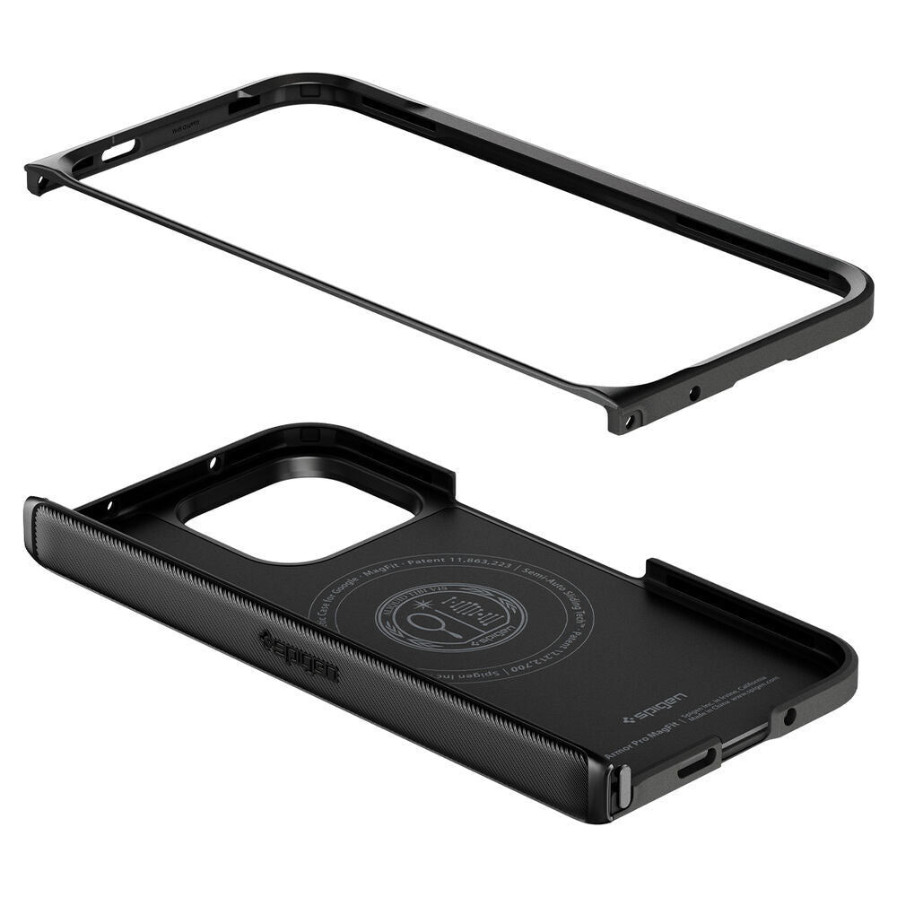 MagSafe-deksel for Google Pixel 11 Pro Fold, Spigen, Slim Armor Pro, Svart ACS11458