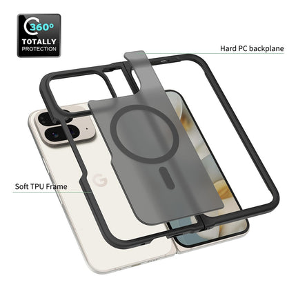 MagSafe-deksel for Google Pixel 11 Pro Fold, Techsuit, PureFrost, Satinert svart