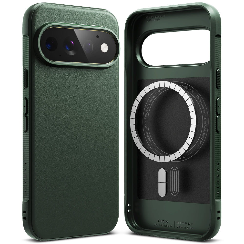MagSafe-deksel for Google Pixel 11 Pro, Ringke, Onyx, Mørkegrønn