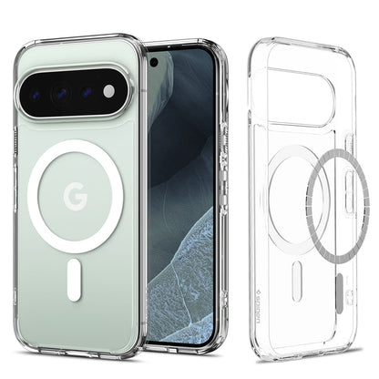 MagSafe-deksel for Google Pixel 11 Pro, Spigen, Ultra Hybrid, Gjennomsiktig Hvit ACS11431