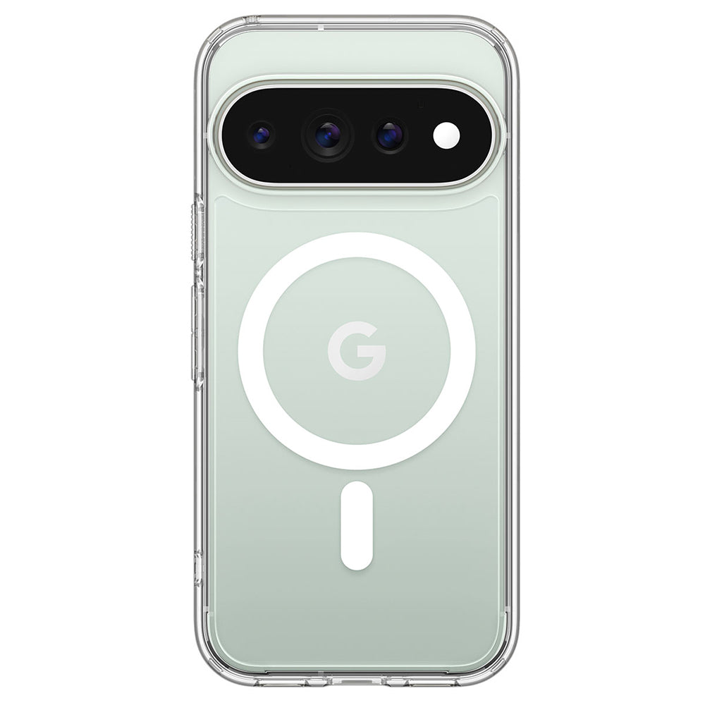 MagSafe-deksel for Google Pixel 11 Pro, Spigen, Ultra Hybrid, Gjennomsiktig Hvit ACS11431