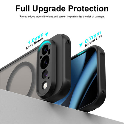 MagSafe-deksel for Google Pixel 11 Pro, Techsuit, HaloFrost II, svart