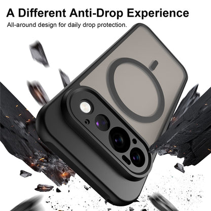 MagSafe-deksel for Google Pixel 11 Pro, Techsuit, HaloFrost II, svart
