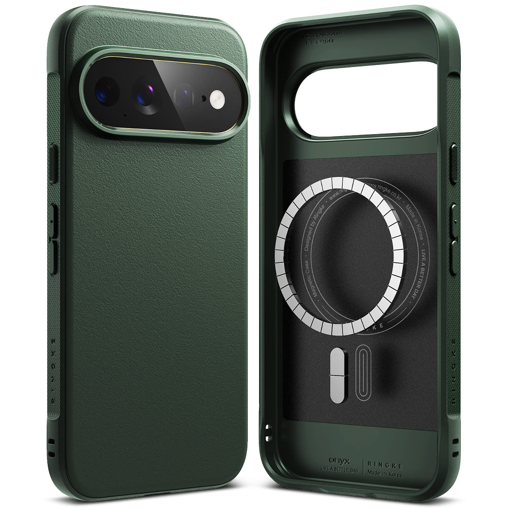 MagSafe-deksel for Google Pixel 11 Pro XL, Ringke, Onyx, Mørkegrønn