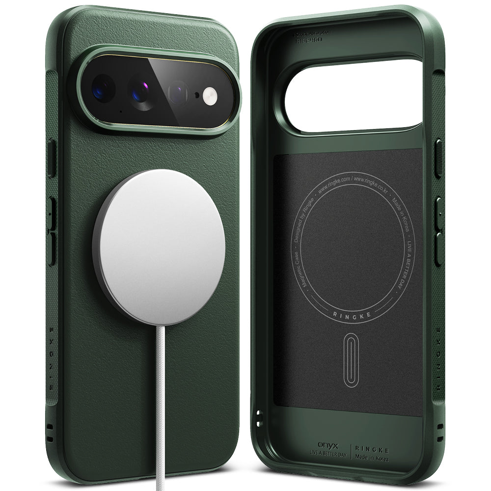 MagSafe-deksel for Google Pixel 11 Pro XL, Ringke, Onyx, Mørkegrønn