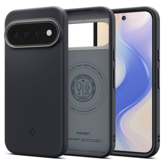 MagSafe-deksel for Google Pixel 11 Pro XL, Spigen, Caseology Nano Pop, Svart ACS11455
