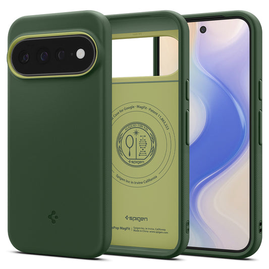 MagSafe-deksel for Google Pixel 11 Pro XL, Spigen, Caseology Nano Pop, Grønn ACS11456