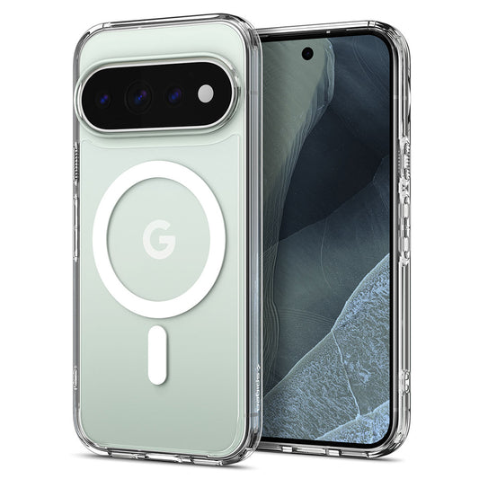 MagSafe-deksel for Google Pixel 11 Pro XL, Spigen, Ultra Hybrid, Transparent Hvit ACS11451