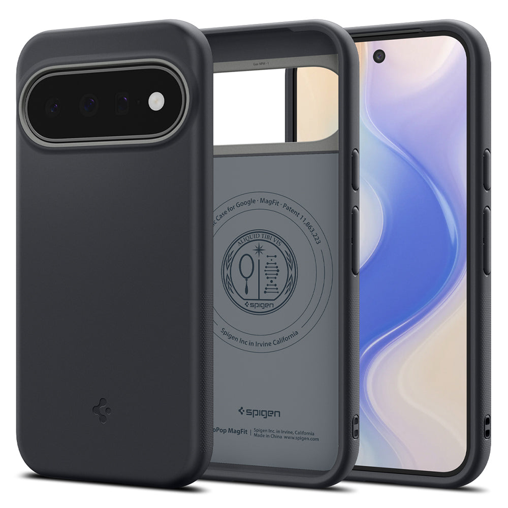 MagSafe-deksel for Google Pixel 11, Spigen, Caseology Nano Pop, svart ACS11445