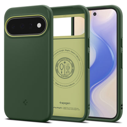 MagSafe-deksel for Google Pixel 11, Spigen, Caseology Nano Pop, Grønn ACS11446