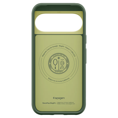 MagSafe-deksel for Google Pixel 11, Spigen, Caseology Nano Pop, Grønn ACS11446