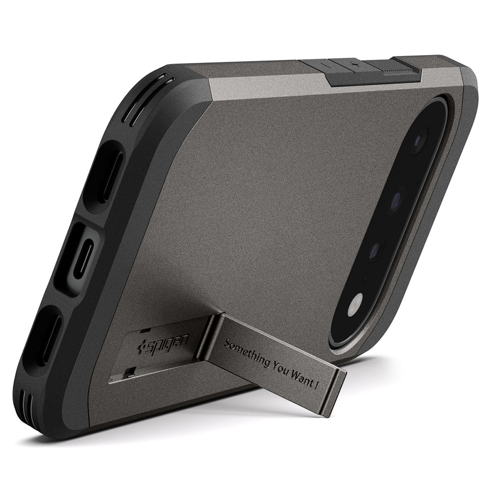 MagSafe-deksel for Google Pixel 11, Spigen, Tough Armor, Grå ACS11855