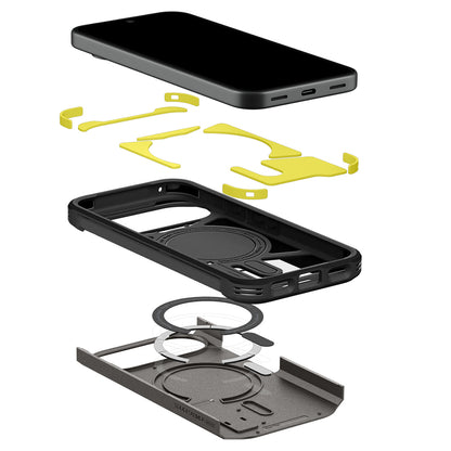MagSafe-deksel for Google Pixel 11, Spigen, Tough Armor, Grå ACS11855