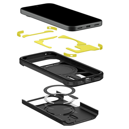 MagSafe-deksel for Google Pixel 11, Spigen, Tough Armor, svart ACS11443