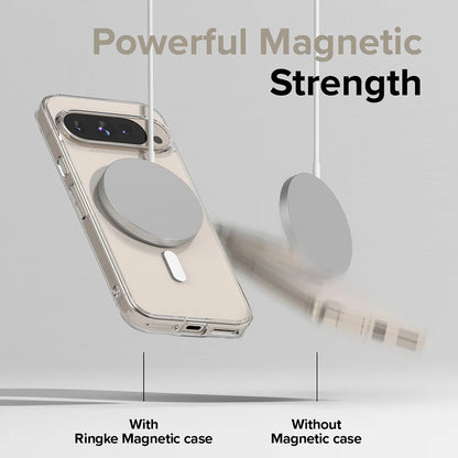 MagSafe-deksel for Google Pixel 9 / 9 Pro, Ringke, Fusion, Transparent