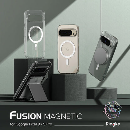 MagSafe-deksel for Google Pixel 9 / 9 Pro, Ringke, Fusion, Transparent