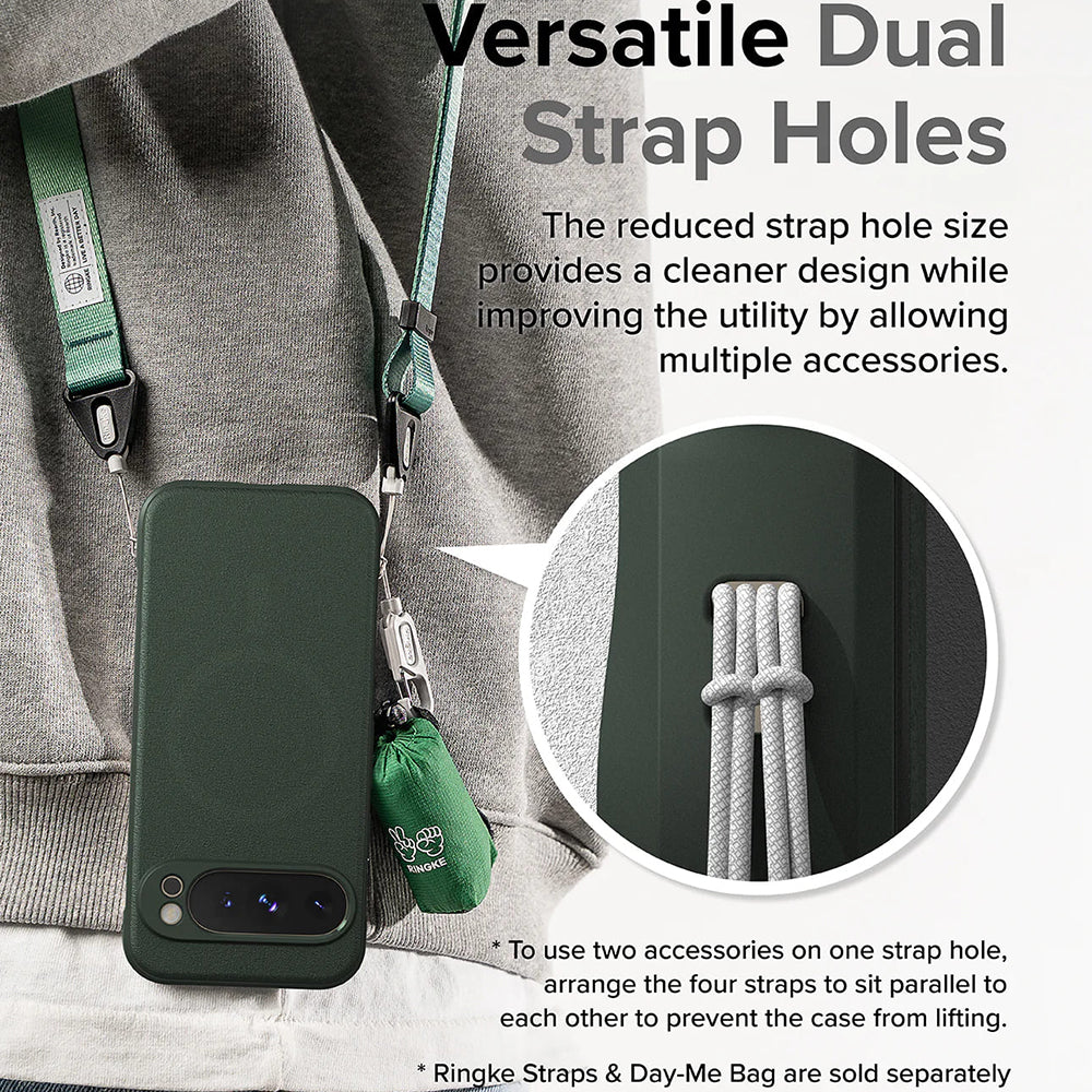 MagSafe-deksel for Google Pixel 9 Pro, Ringke, Onyx, Mørkegrønn