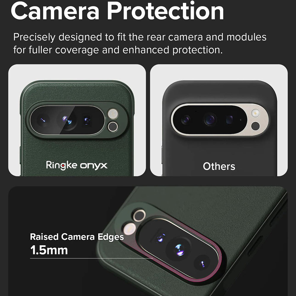 MagSafe-deksel for Google Pixel 9 Pro, Ringke, Onyx, Mørkegrønn