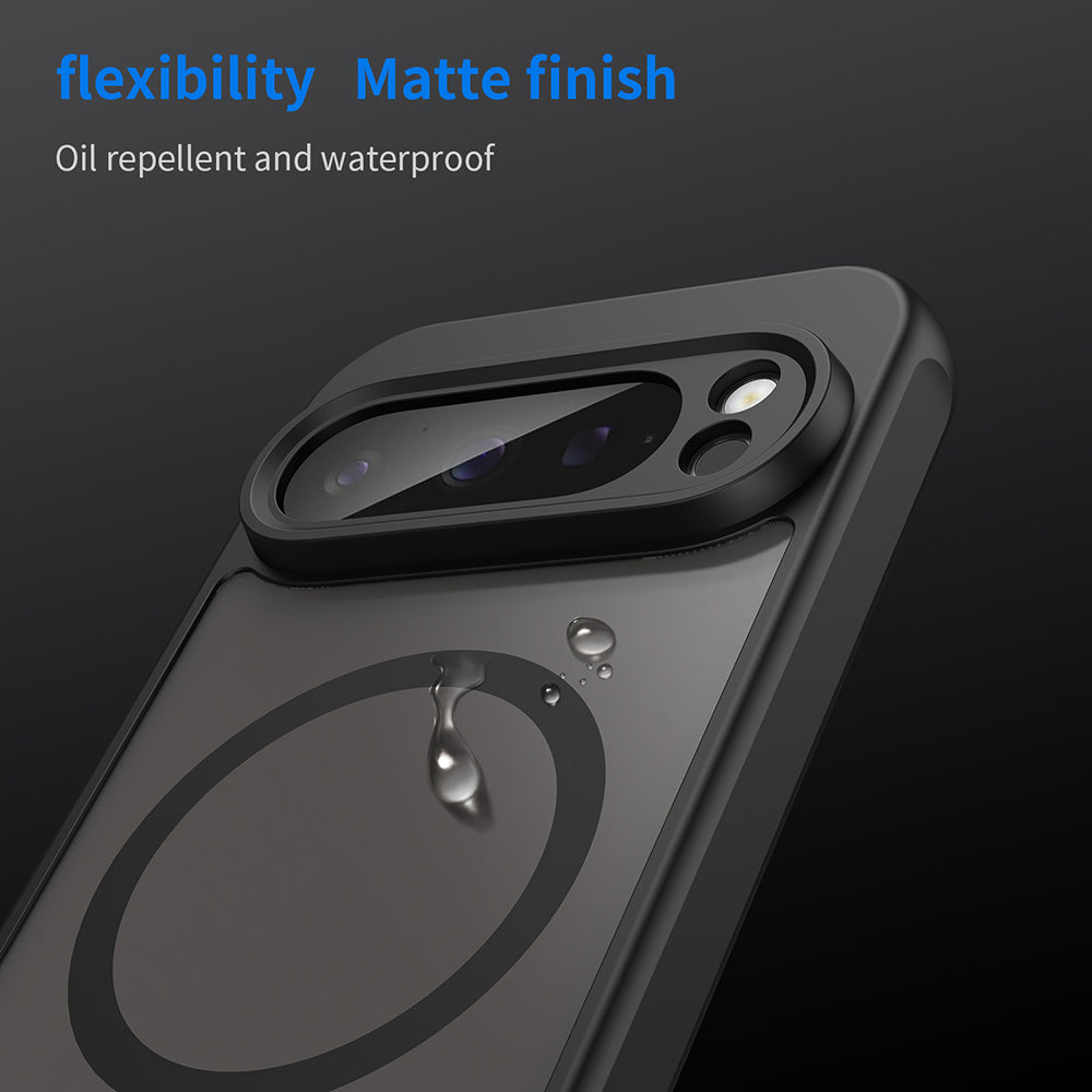 MagSafe-deksel for Google Pixel 9 Pro, Techsuit, HaloFrost II, svart