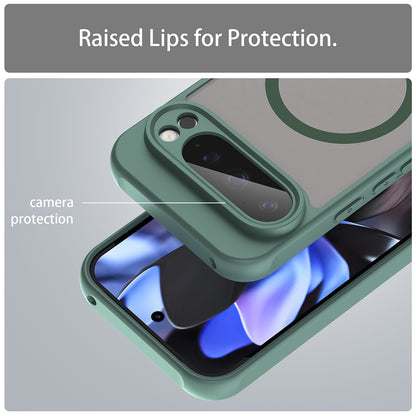 MagSafe-deksel for Google Pixel 9 Pro, Techsuit, HaloFrost II, Grønn