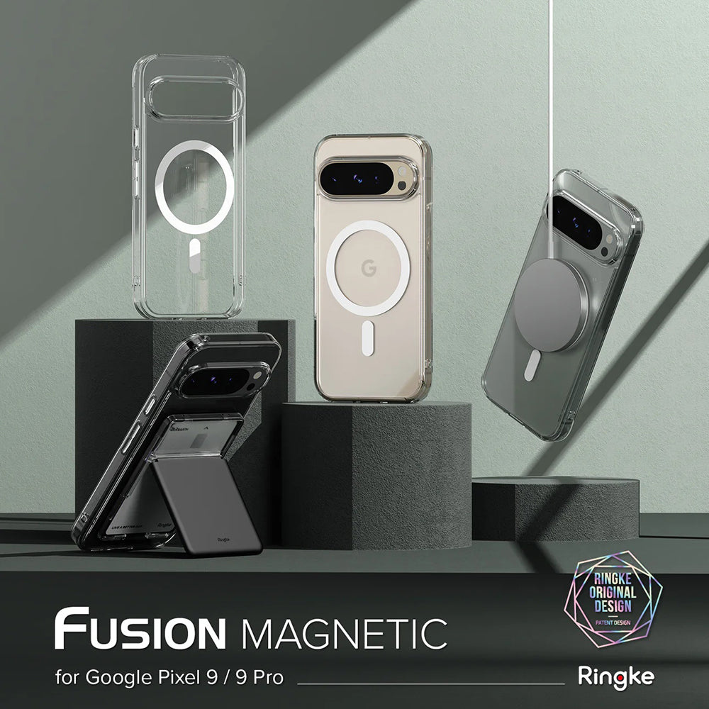 MagSafe-deksel for Google Pixel 9 Pro XL, Ringke, Fusion, Transparent