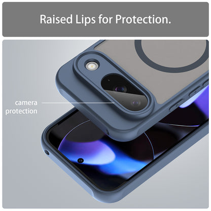 MagSafe-deksel for Google Pixel 9, Techsuit, HaloFrost II, Marineblå