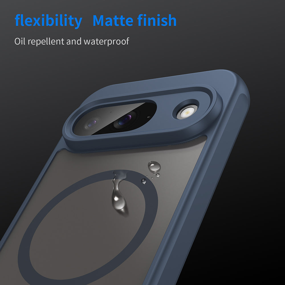 MagSafe-deksel for Google Pixel 9, Techsuit, HaloFrost II, Marineblå