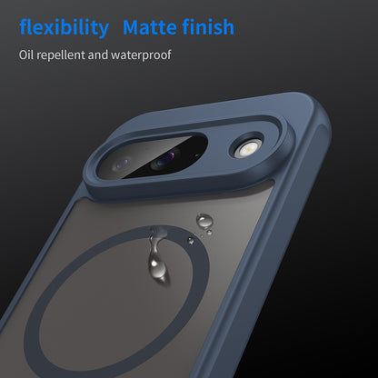 MagSafe-deksel for Google Pixel 9, Techsuit, HaloFrost II, Marineblå