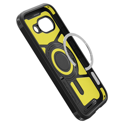 MagSafe-deksel for Google Pixel 9a, Spigen, Tough Armor, Svart